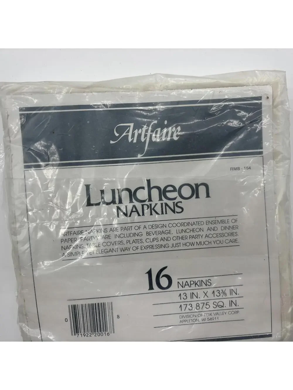NEW Vintage Christmas Luncheon Napkins 16 Ct